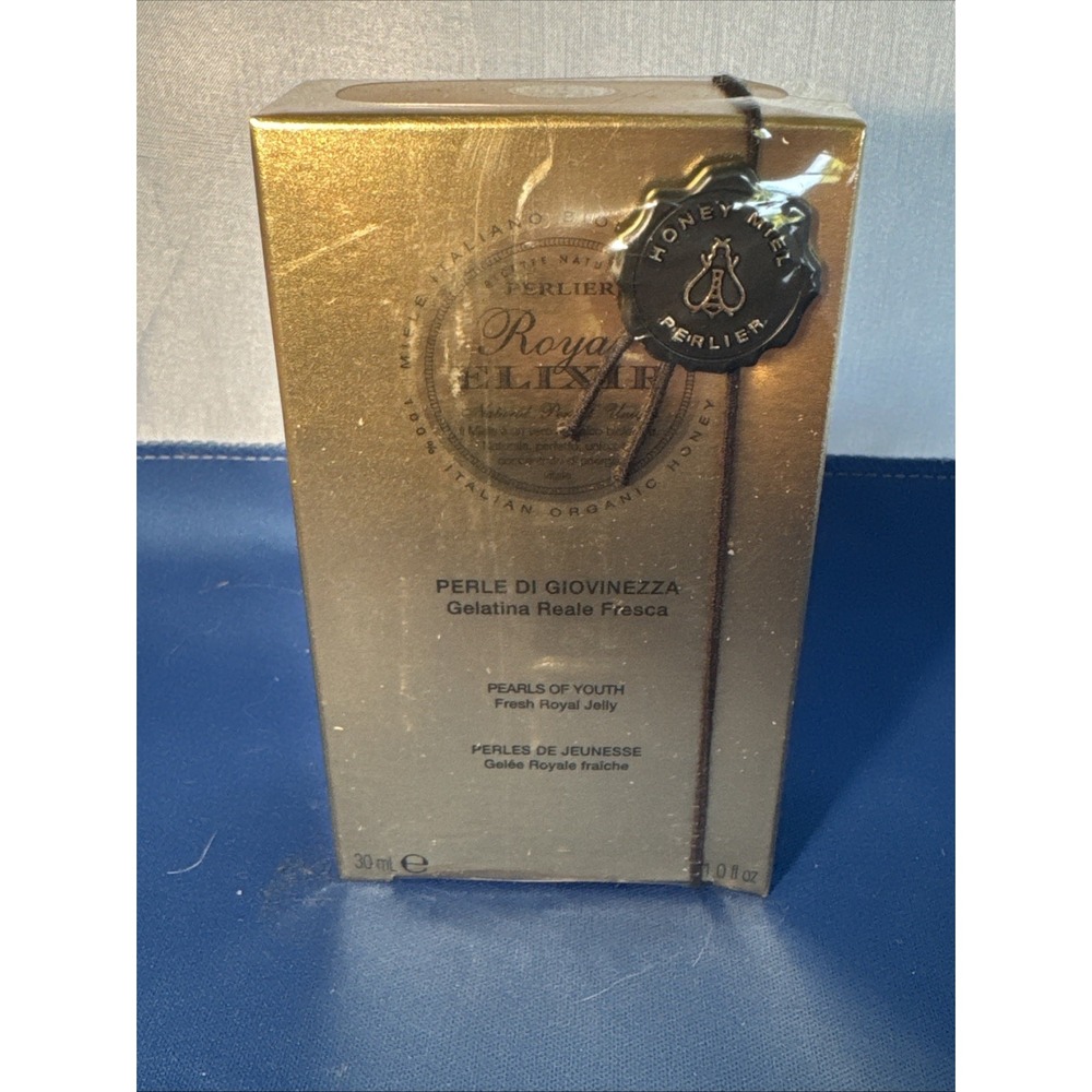 Perlier Royal Elixir Pearls of Youth Fresh Royal Jelly 1.0 oz Brand New Sealed